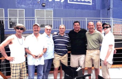 NYC rental boat Yacht 72 fore deck